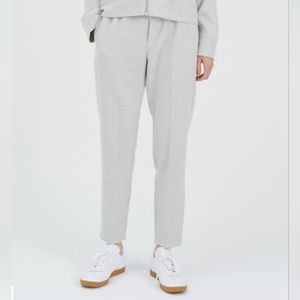 InWear grey melange elasticized waist pant